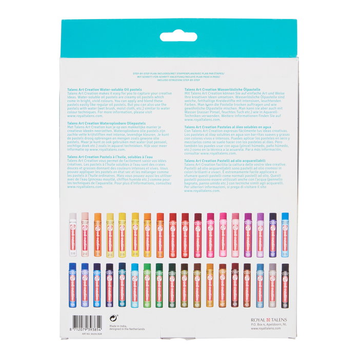 Talens Art Creation Set de 36 Pasteles al Óleo Solubles en Agua Talens Art Creation Set de 36 Pasteles al Óleo Solubles en Agua